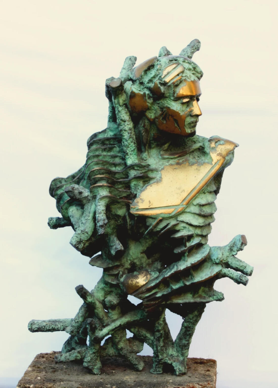 Scultura bronzo uomo Max Squillace