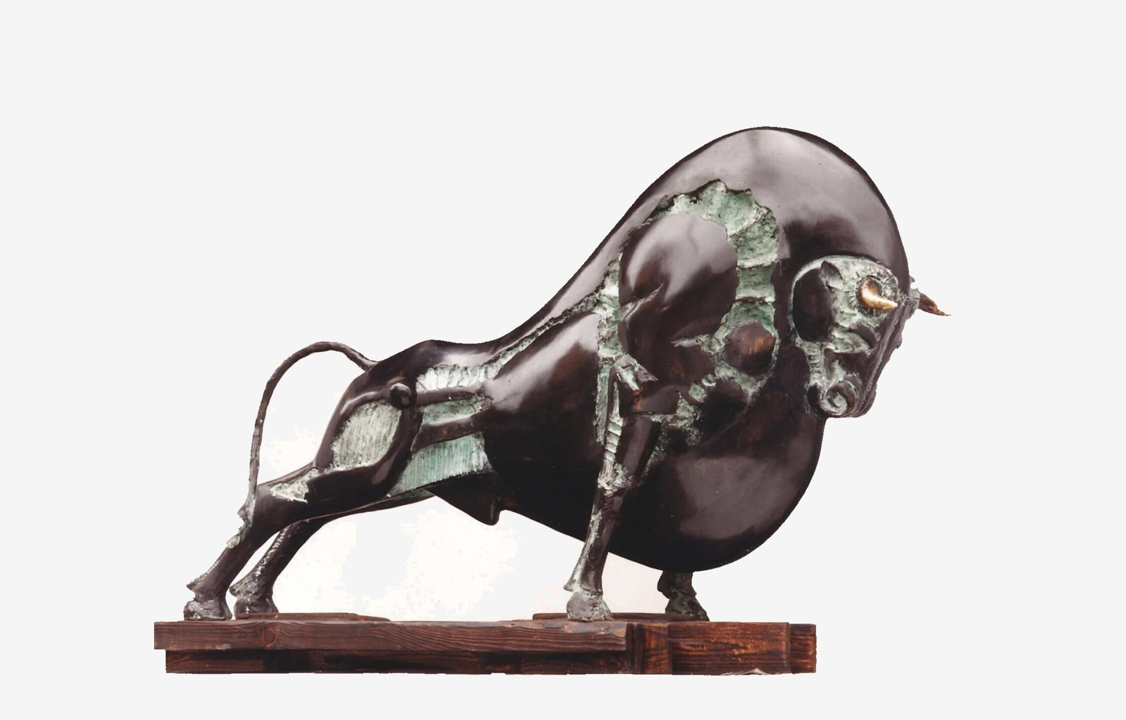 La Possenza Toro Max Squillace bronzo scultore italia lombardia